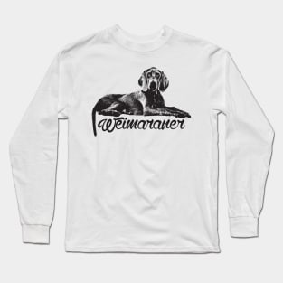 Weimaraner puppy Long Sleeve T-Shirt